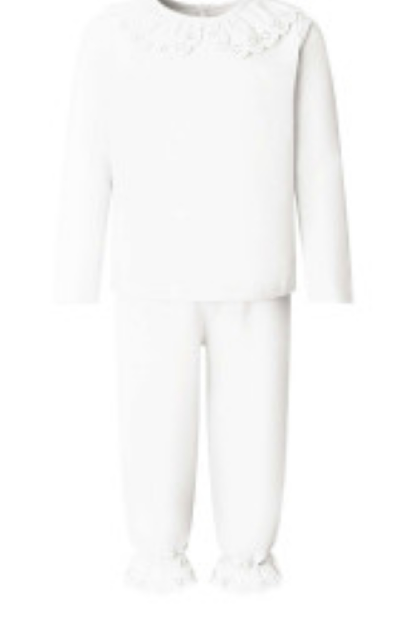 Frill long sleeve pjs