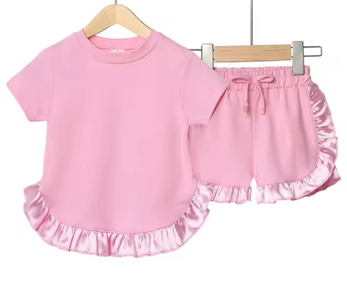 Girls ruffle sets
