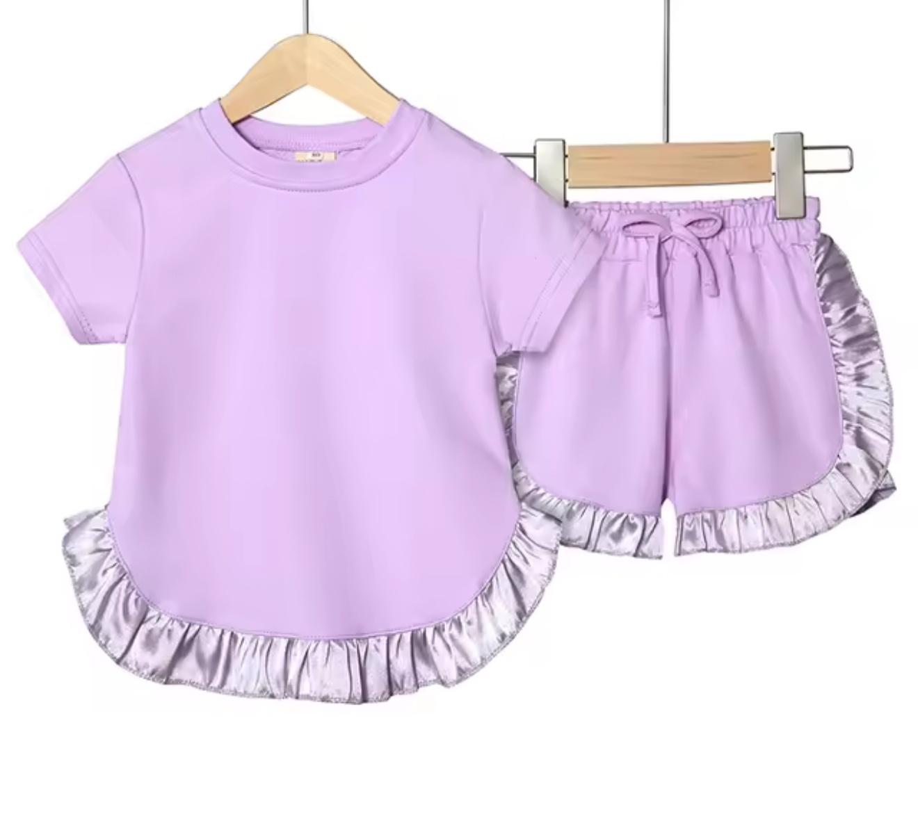 Girls ruffle sets