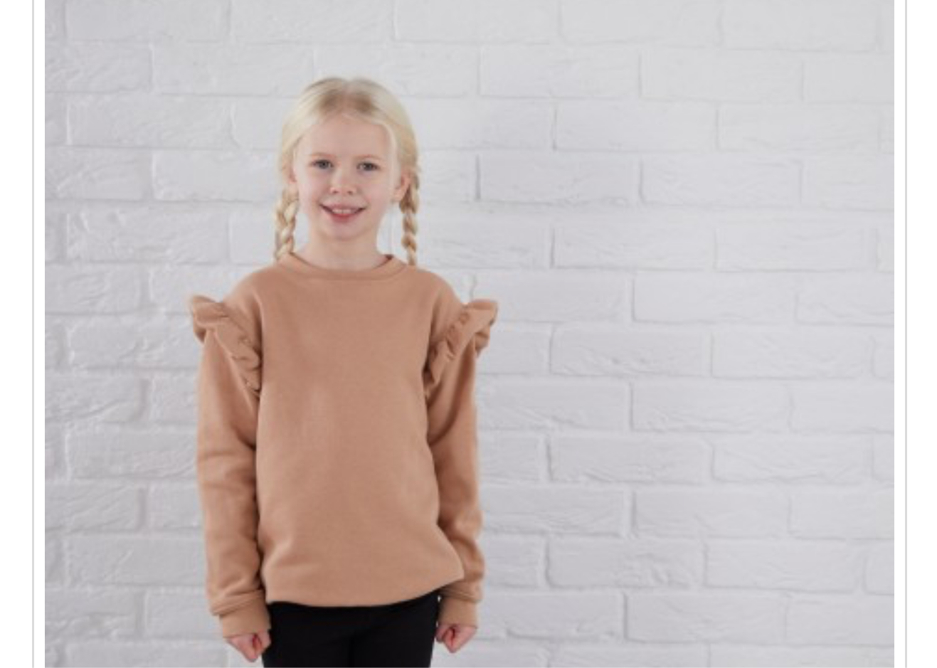Girls frill jumpers