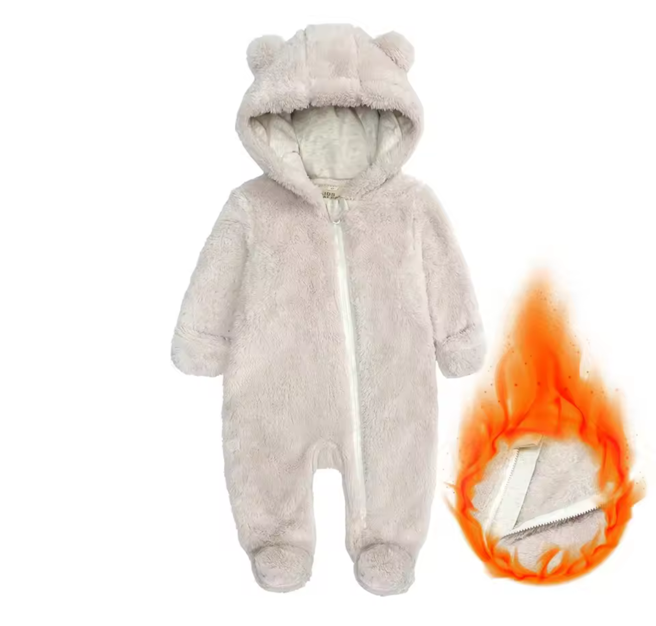 Fleece bodysuits