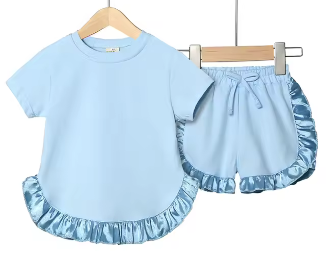 Girls ruffle sets