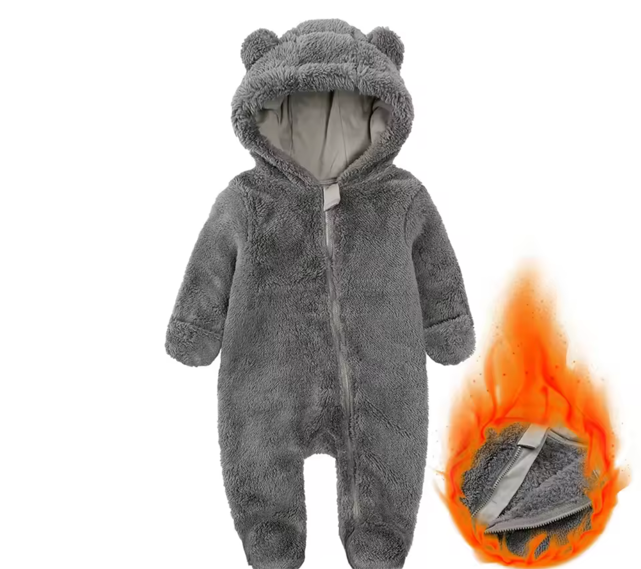 Fleece bodysuits