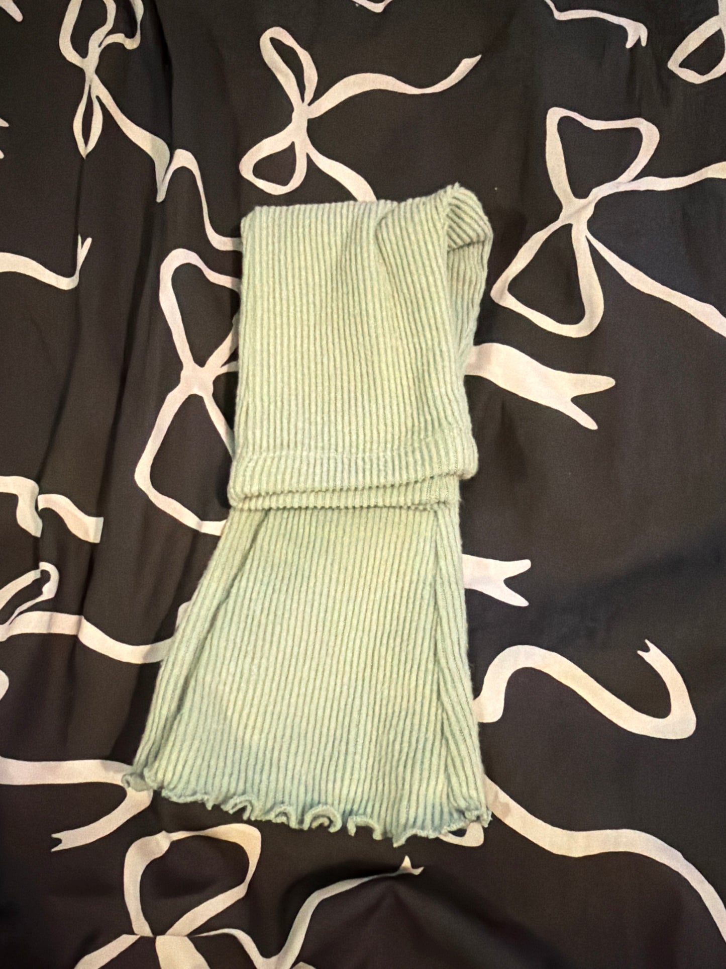 Flares and t shirt mint