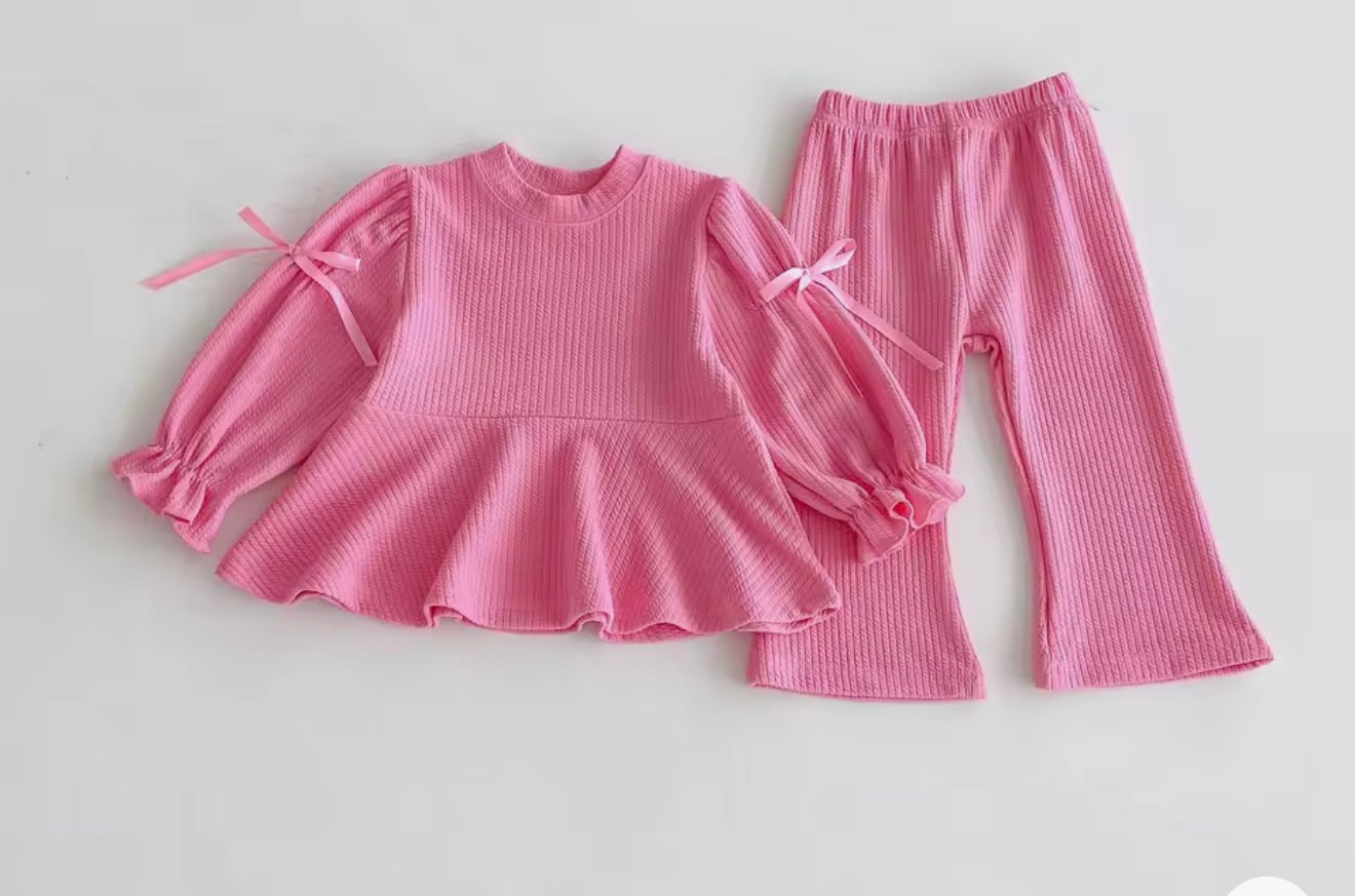 Girls flare sets
