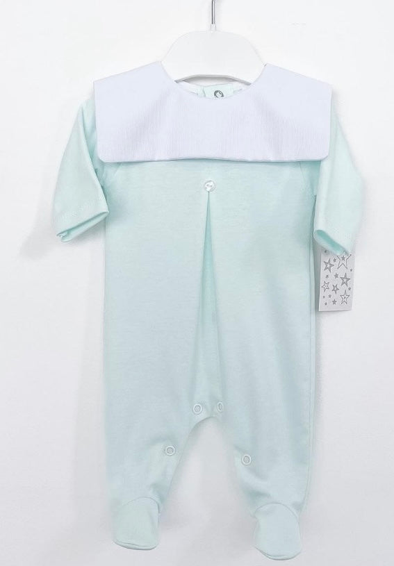 Mint baby grow