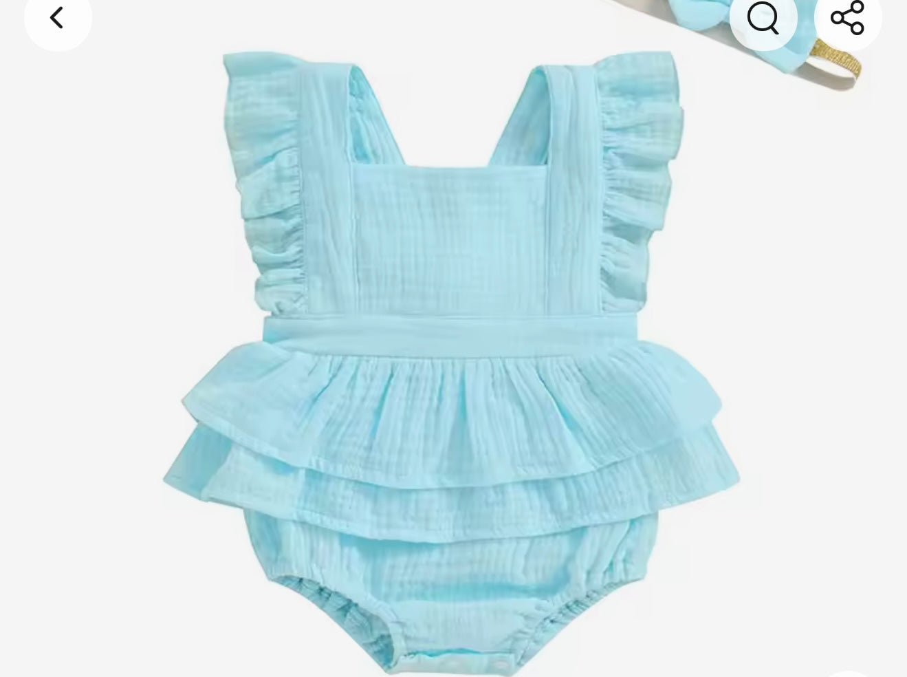 Baby girl romper