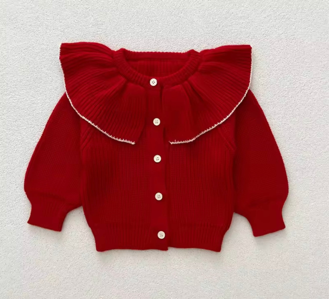 Girls frill cardigans