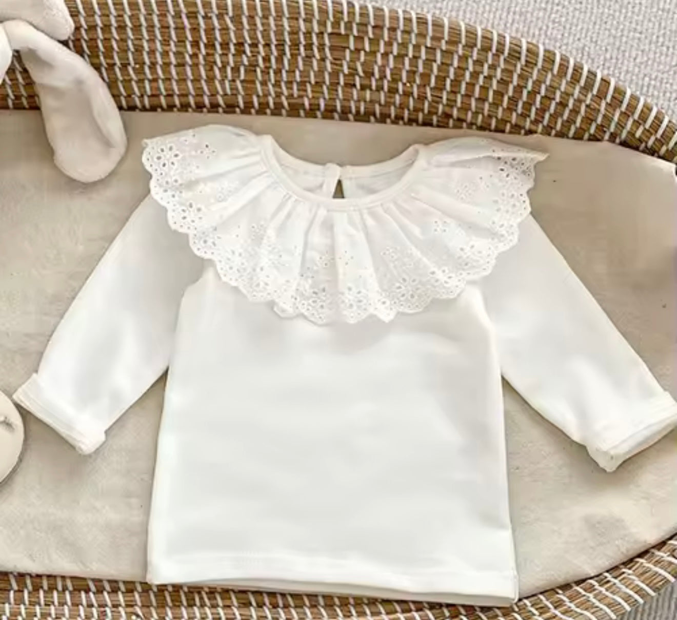 Frilly top