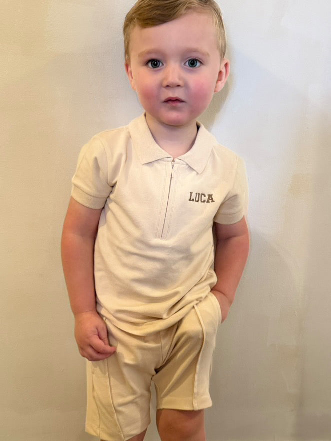 Boys short set