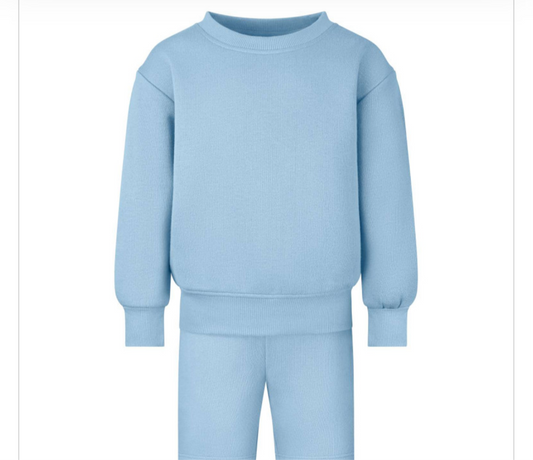 Boys jumper short set