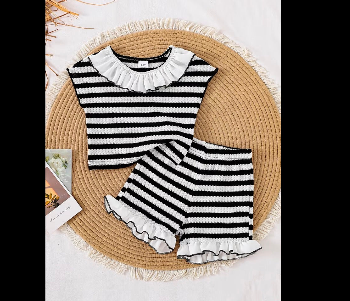 Stripe short set 🫶🏼