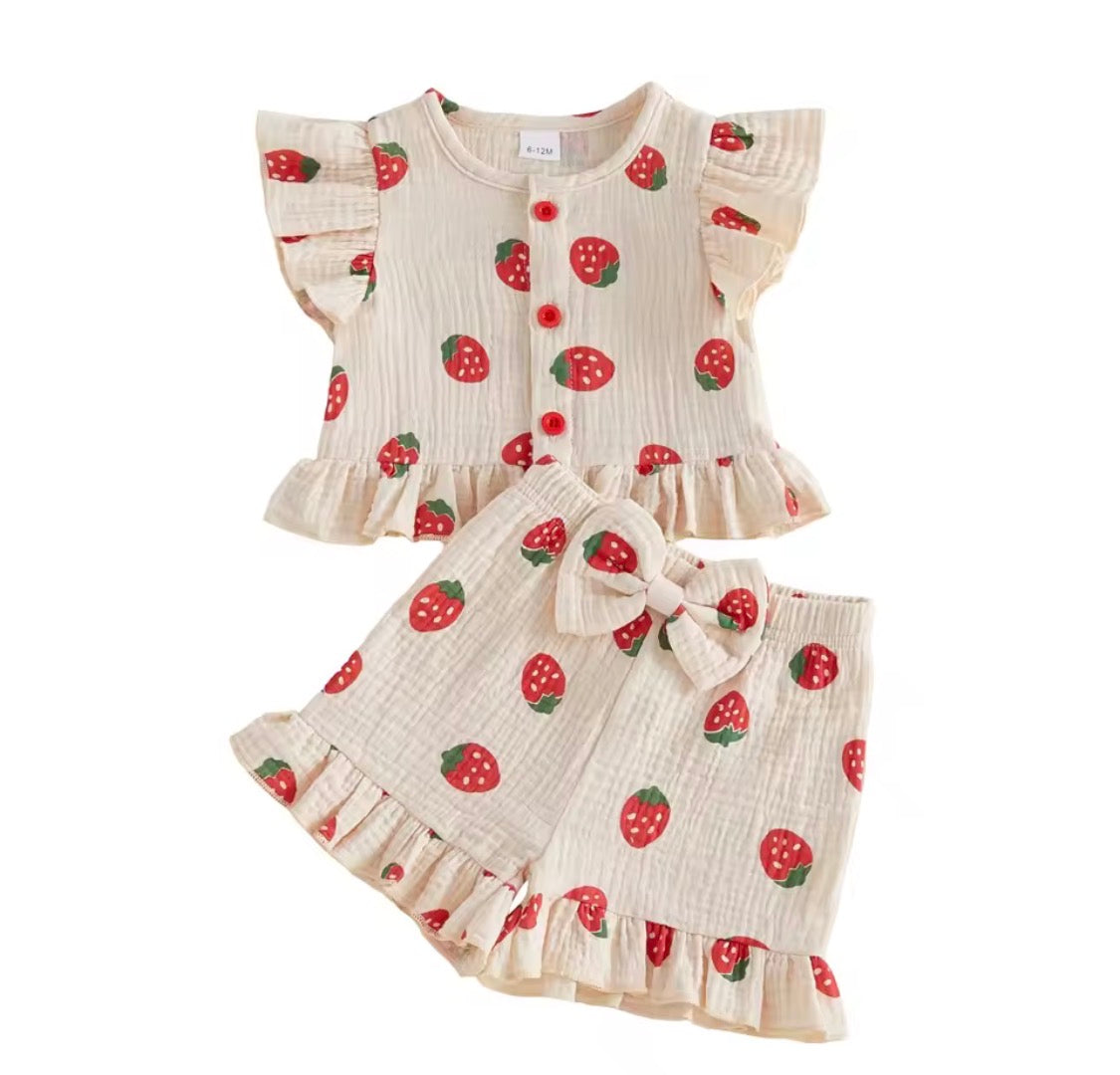 Strawb short sets