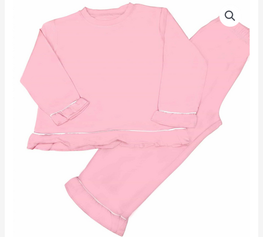 Frill trim pjs
