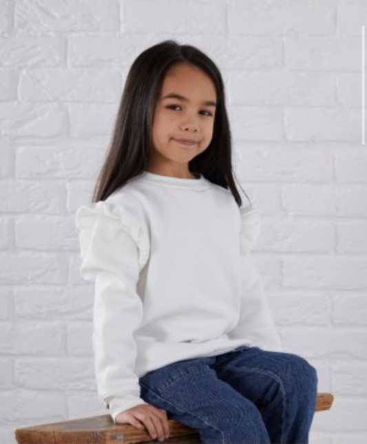 Girls frill jumpers
