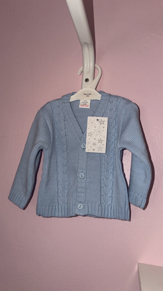 Blue boys cardigan