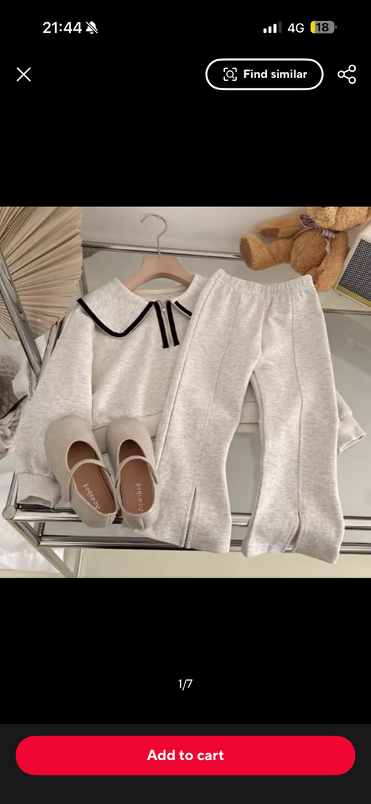 Grey flares set 🤍