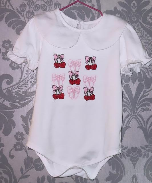 Girls collared vest
