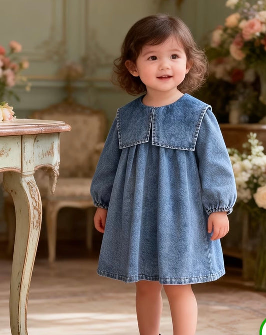 Denim dress