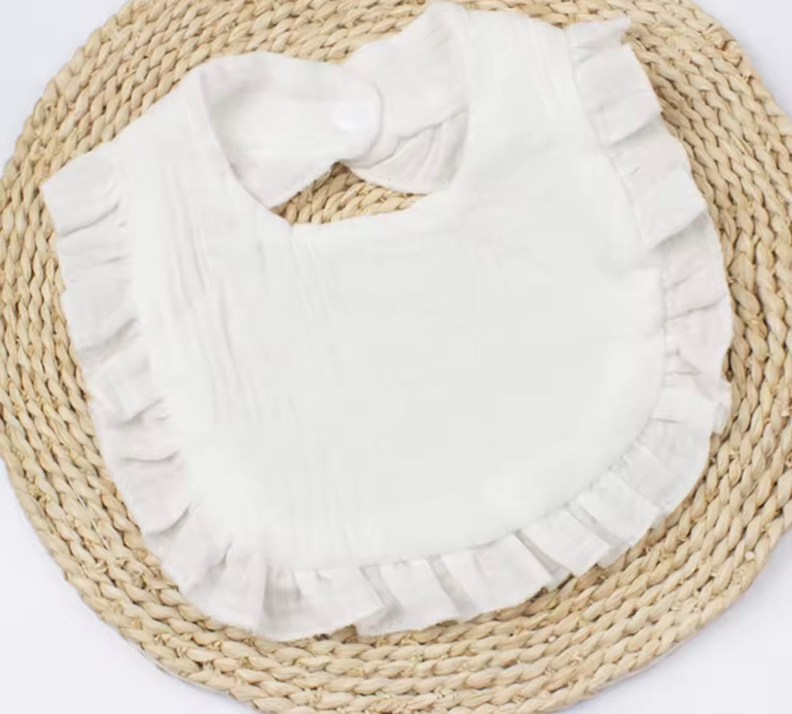 Frilly bibs