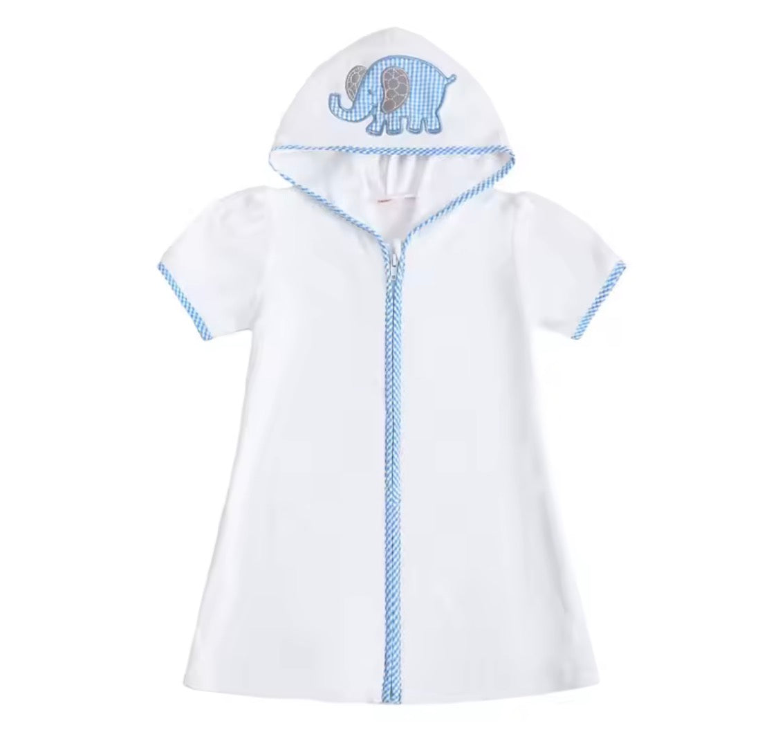 Boys poncho towel