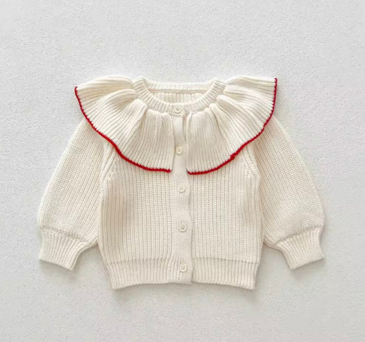 Girls frill cardigans