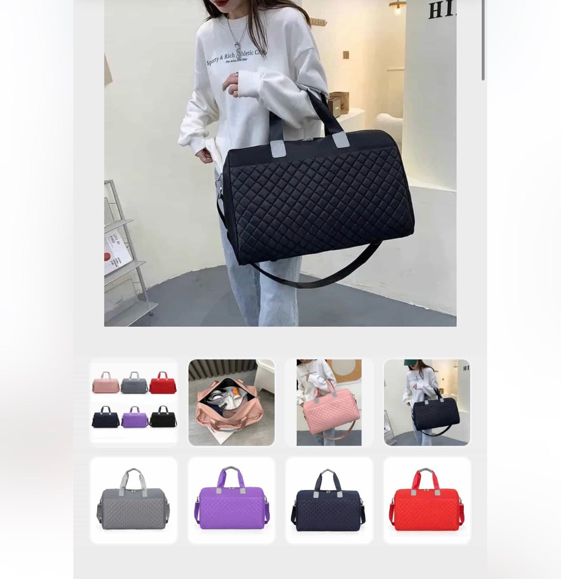 Weekend bag