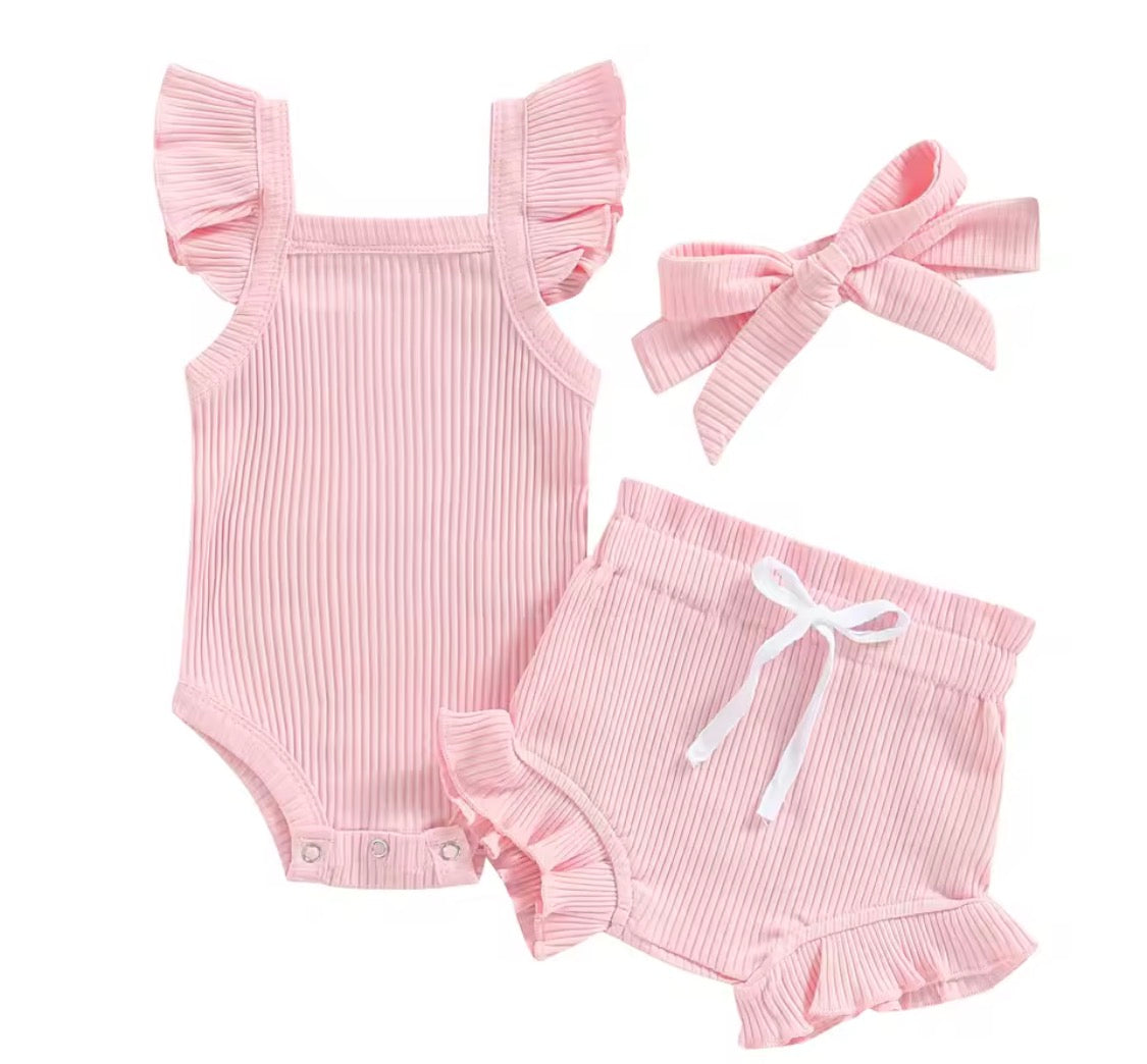 Baby short set 🤍