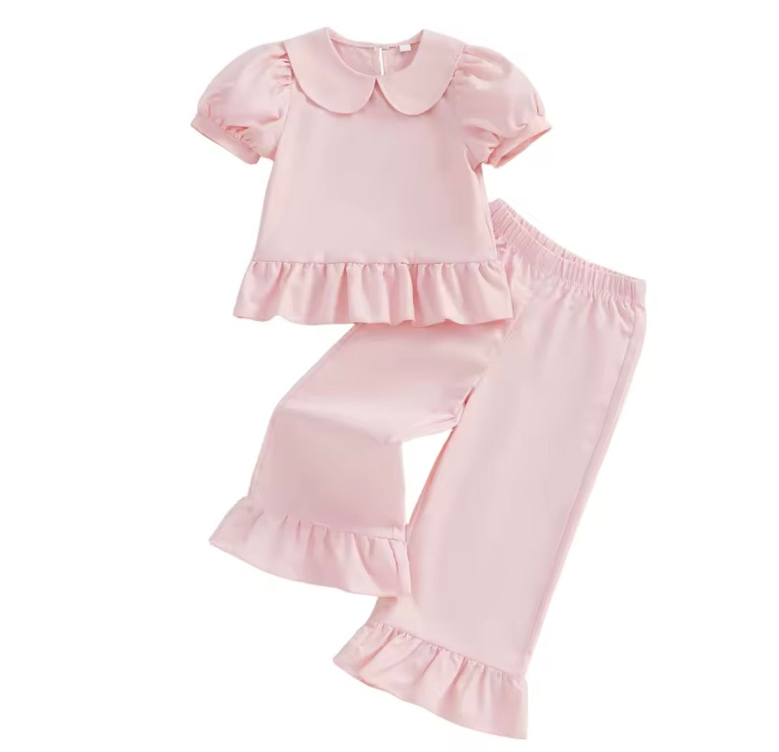 Short sleeve flare set